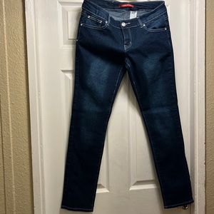 Dark blue skinny jeans